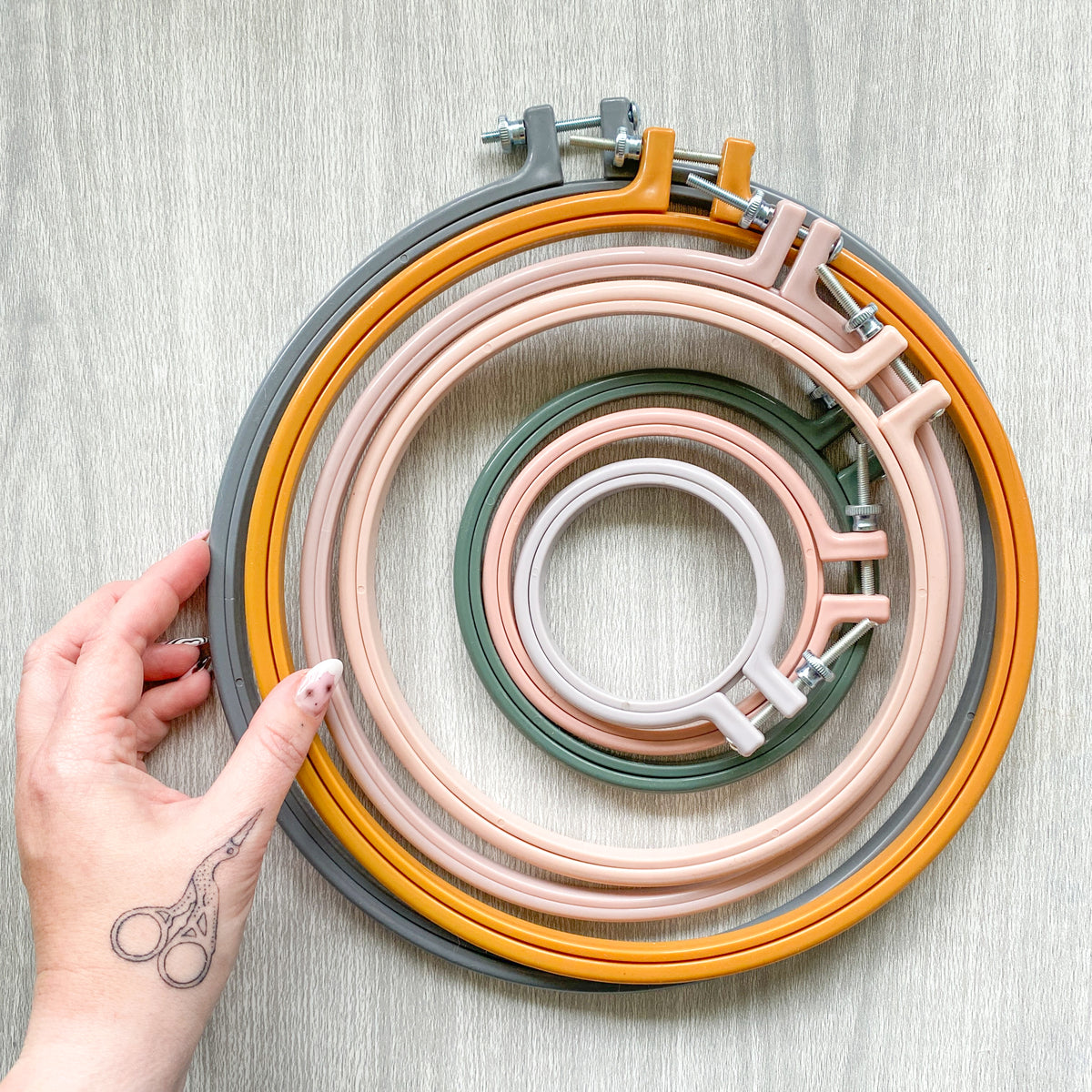 Plastic Embroidery Hoops – The Art of Cross Stitch