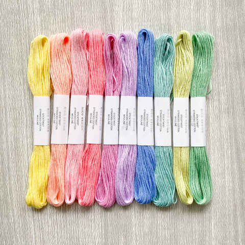 Rico Embroidery Thread Collections 10 Colours
