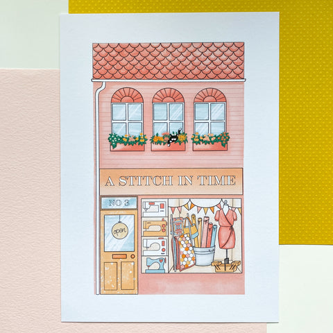 A Stitch In Time Shop A4 print